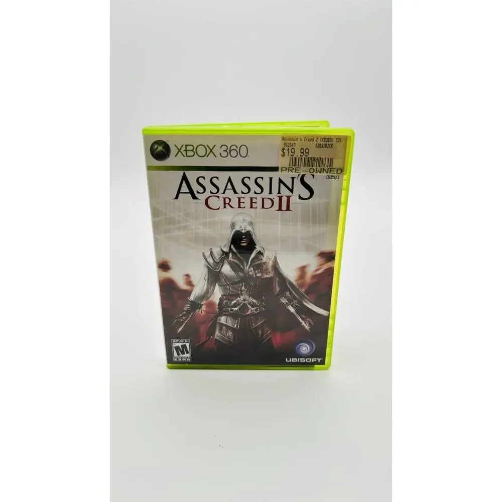 Assassin's Creed II Xbox 360 Complete CIB Tested Works Very Good Condition